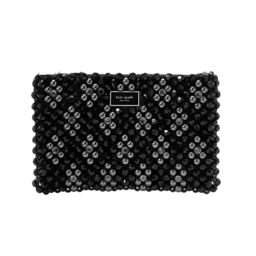 Kate Sade Flower beaded shoulder bag - Picture 2 of 9
